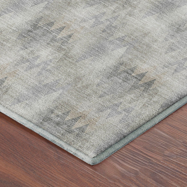 Dalyn Soft Essentials SE5 Silver Rug corner detail
