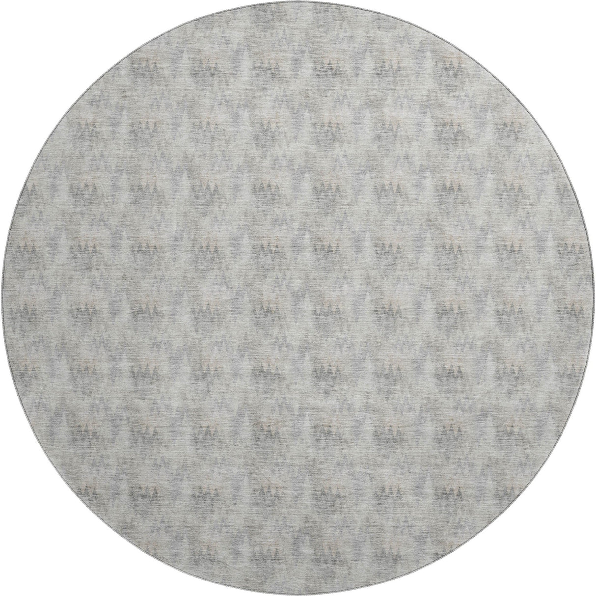 Dalyn Soft Essentials SE5 Silver Rug round rug