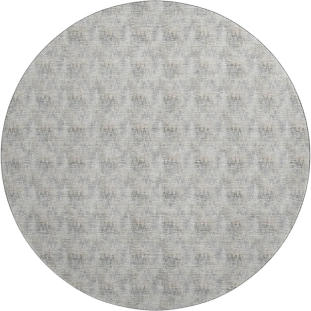 Dalyn Soft Essentials SE5 Silver Rug round rug
