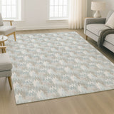 Dalyn Soft Essentials SE5 Sky Rug shown in a room