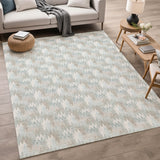 Dalyn Soft Essentials SE5 Sky Rug shown in a room