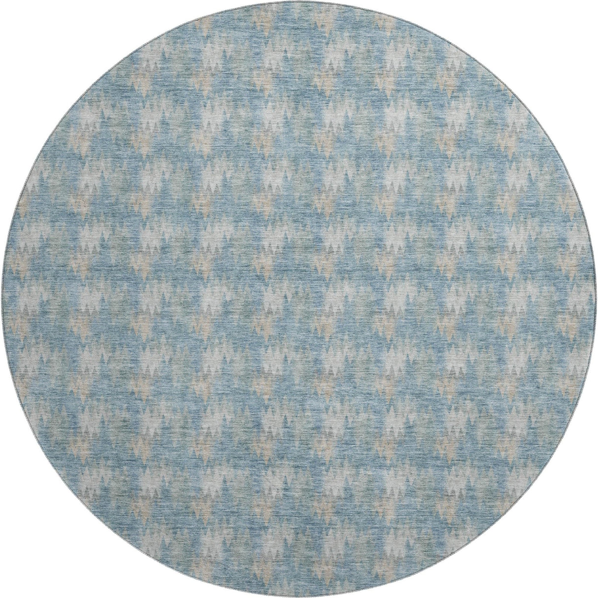 Dalyn Soft Essentials SE5 Teal Rug round rug