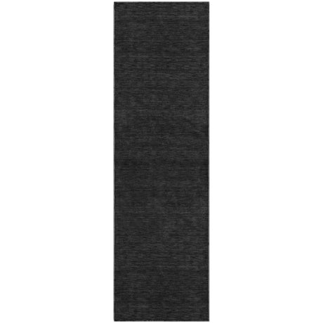 Dalyn Soft Essentials SE6 Black Rug runner rug