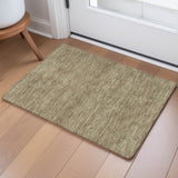 Dalyn Soft Essentials SE6 Coffee Rug shown in a room