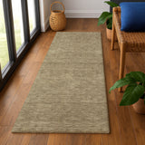 Dalyn Soft Essentials SE6 Coffee Rug shown in a room