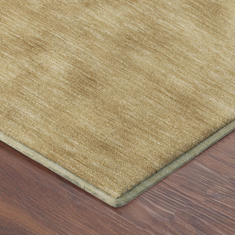 Dalyn Soft Essentials SE6 Gold Rug corner detail