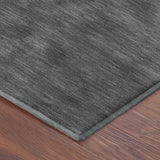 Dalyn Soft Essentials SE6 Graphite Rug corner detail