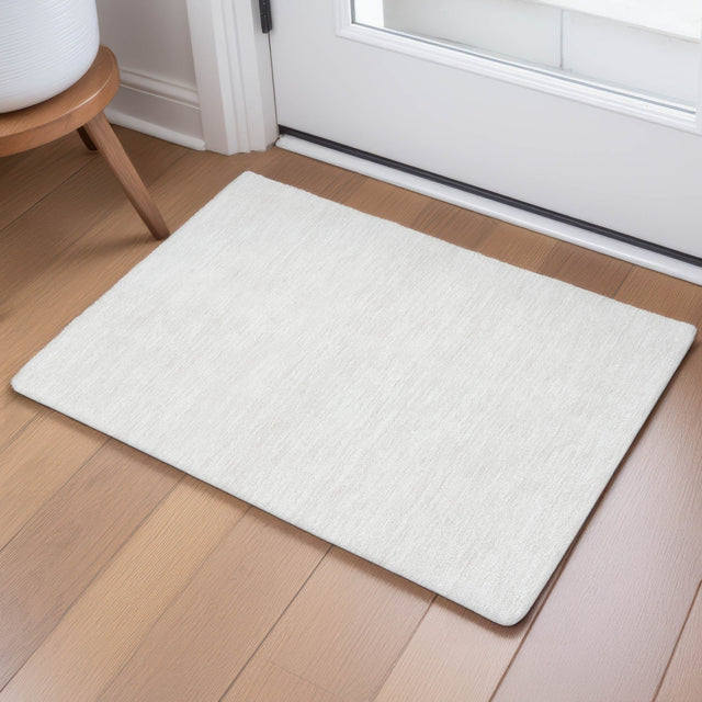 Dalyn Soft Essentials SE6 Ivory Rug shown in a room