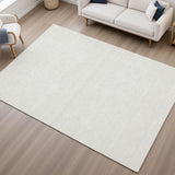 Dalyn Soft Essentials SE6 Ivory Rug shown in a room