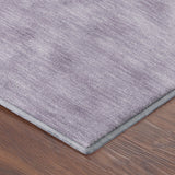 Dalyn Soft Essentials SE6 Lavender Rug corner detail