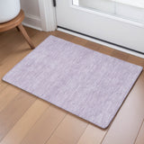 Dalyn Soft Essentials SE6 Lavender Rug shown in a room