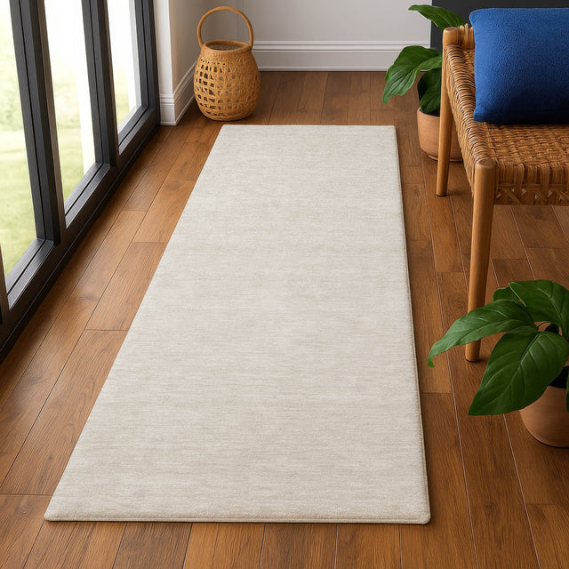 Dalyn Soft Essentials SE6 Linen Rug shown in a room