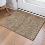 Dalyn Soft Essentials SE6 Mocha Rug shown in a room