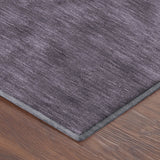 Dalyn Soft Essentials SE6 Plum Rug corner detail