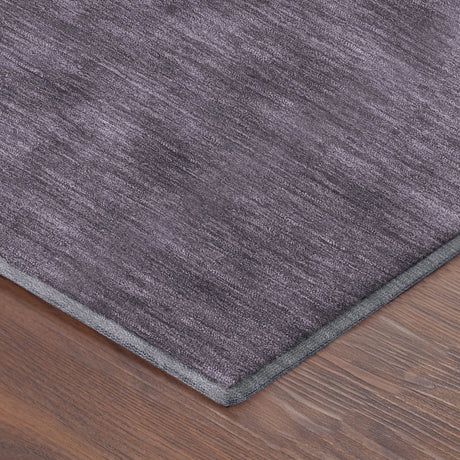 Dalyn Soft Essentials SE6 Plum Rug corner detail