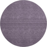 Dalyn Soft Essentials SE6 Plum Rug round rug