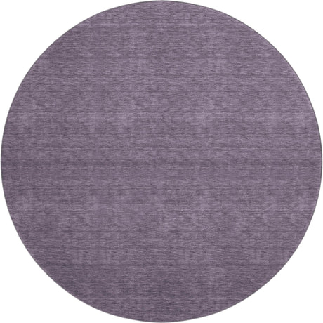 Dalyn Soft Essentials SE6 Plum Rug round rug