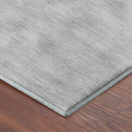 Dalyn Soft Essentials SE6 Silver Rug corner detail