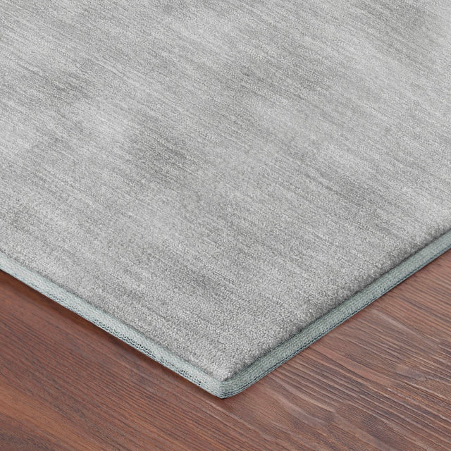Dalyn Soft Essentials SE6 Silver Rug corner detail