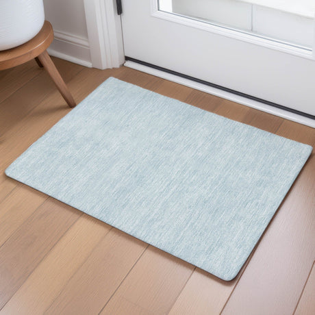 Dalyn Soft Essentials SE6 Sky Rug shown in a room