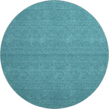 Dalyn Soft Essentials SE6 Turquoise Rug round rug