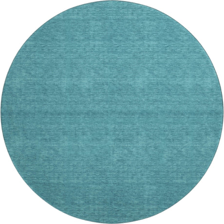 Dalyn Soft Essentials SE6 Turquoise Rug round rug
