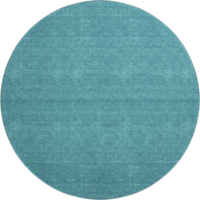 Dalyn Soft Essentials SE6 Turquoise Rug round rug
