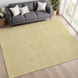 Dalyn Soft Essentials SE6 Wheat Rug shown in a room