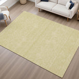 Dalyn Soft Essentials SE6 Wheat Rug shown in a room