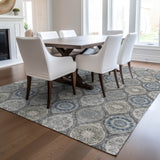 Dalyn Solace SL1 Gray Rug shown in a room