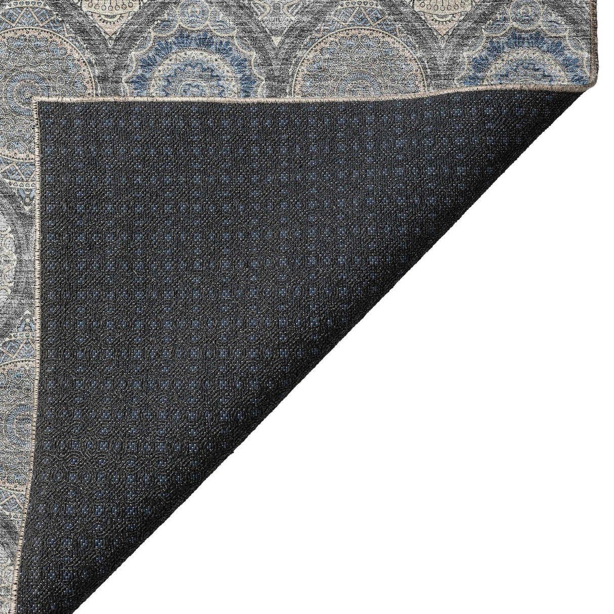 Dalyn Solace SL1 Gray Rug backing detail