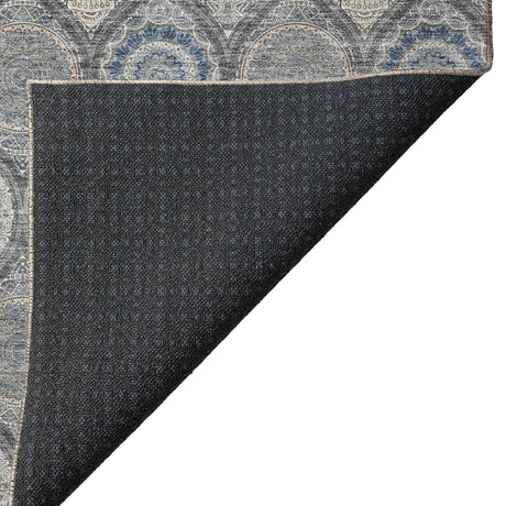 Dalyn Solace SL1 Gray Rug backing detail