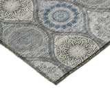 Dalyn Solace SL1 Gray Rug corner detail