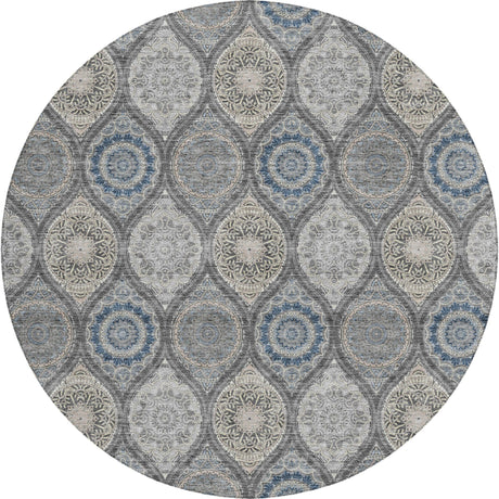 Dalyn Solace SL1 Gray Rug round rug