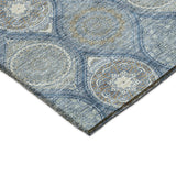 Dalyn Solace SL1 Navy Rug corner detail