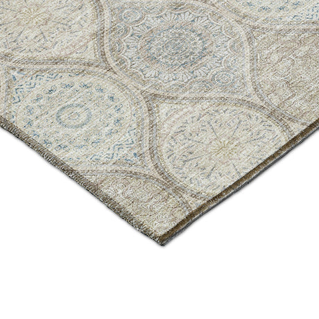 Dalyn Solace SL1 Taupe Rug corner detail