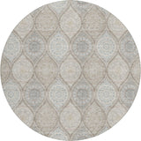 Dalyn Solace SL1 Taupe Rug round rug