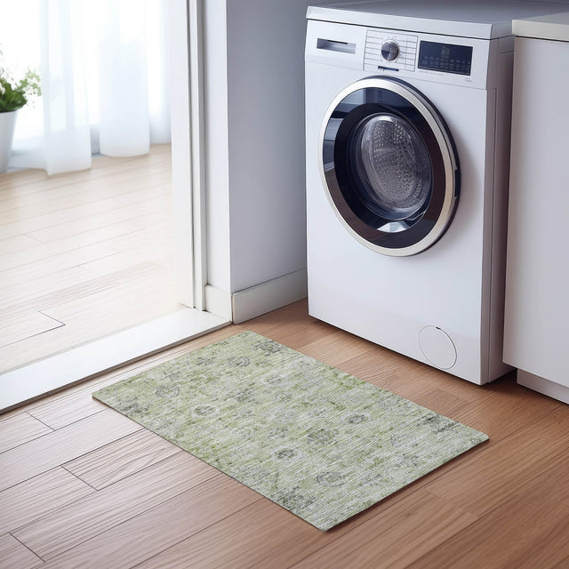 Dalyn Solace SL10 Aloe Rug shown in a room