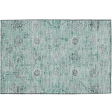 Dalyn Solace SL10 Teal Rug rectangular rug