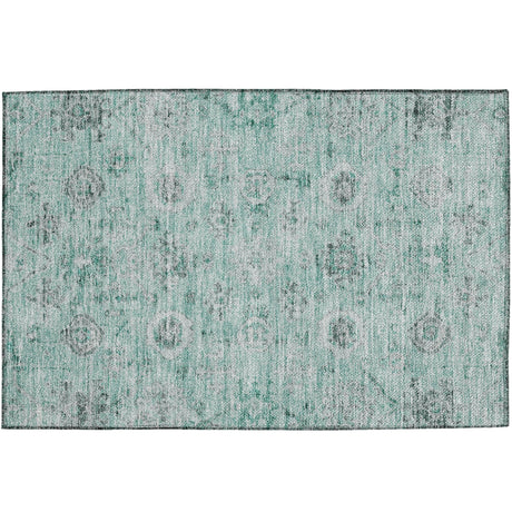 Dalyn Solace SL10 Teal Rug rectangular rug