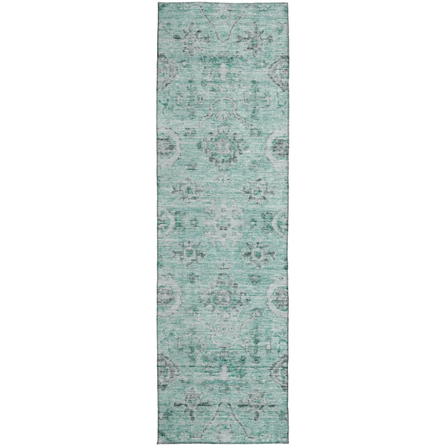 Dalyn Solace SL10 Teal Rug runner rug