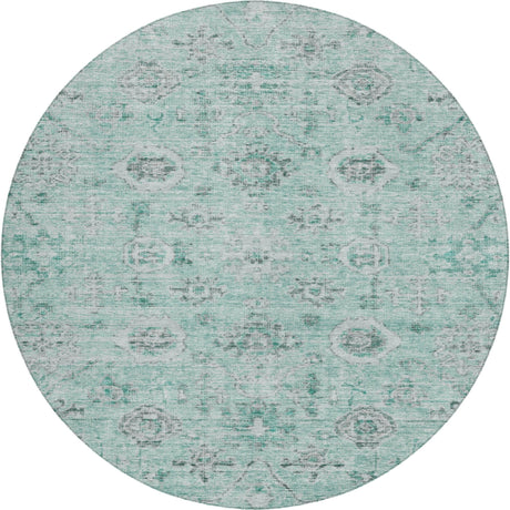 Dalyn Solace SL10 Teal Rug round rug
