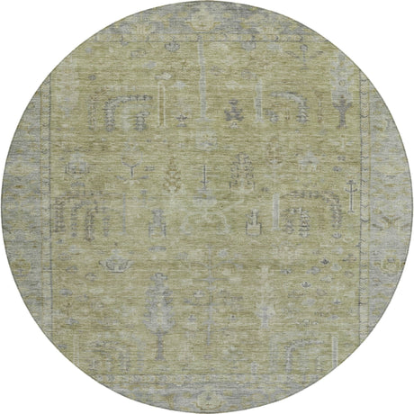 Dalyn Solace SL11 Aloe Rug round rug