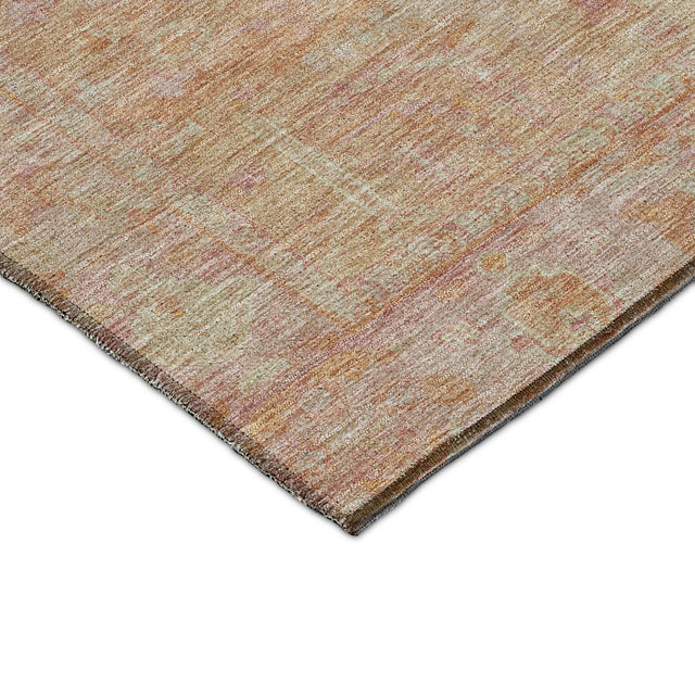 Dalyn Solace SL11 Coral Rug corner detail