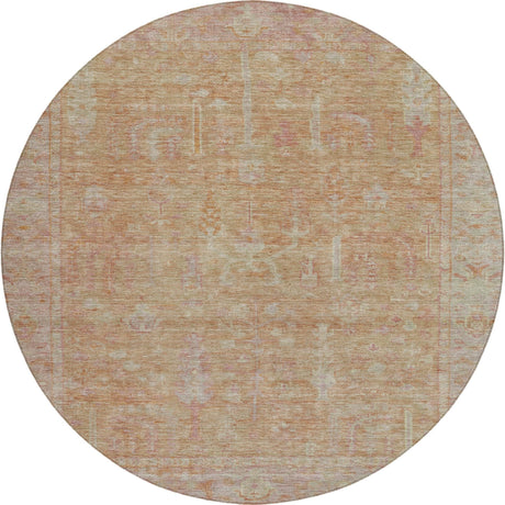 Dalyn Solace SL11 Coral Rug round rug