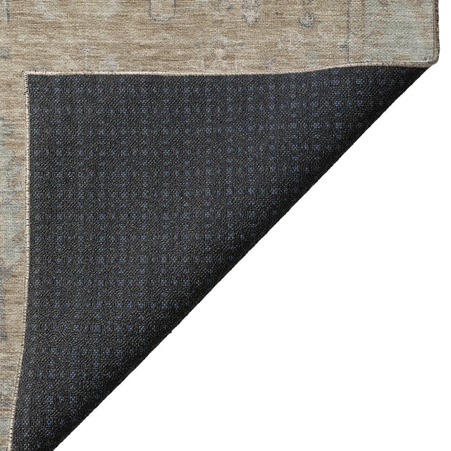 Dalyn Solace SL11 Tan Rug backing detail