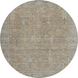 Dalyn Solace SL11 Tan Rug round rug