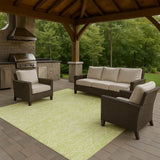 Dalyn Solace SL12 Lime Rug outdoor lifestyle image