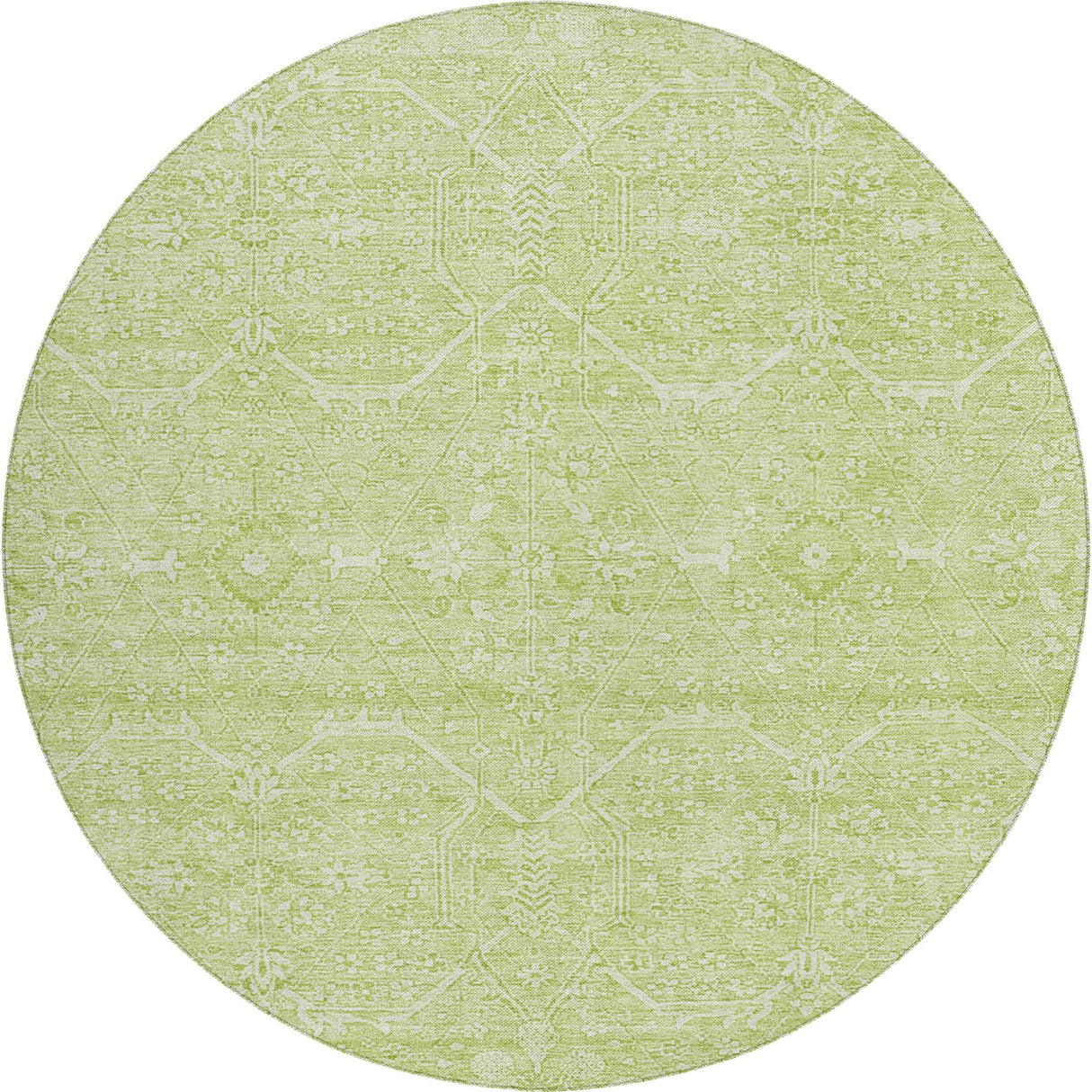 Dalyn Solace SL12 Lime Rug round rug