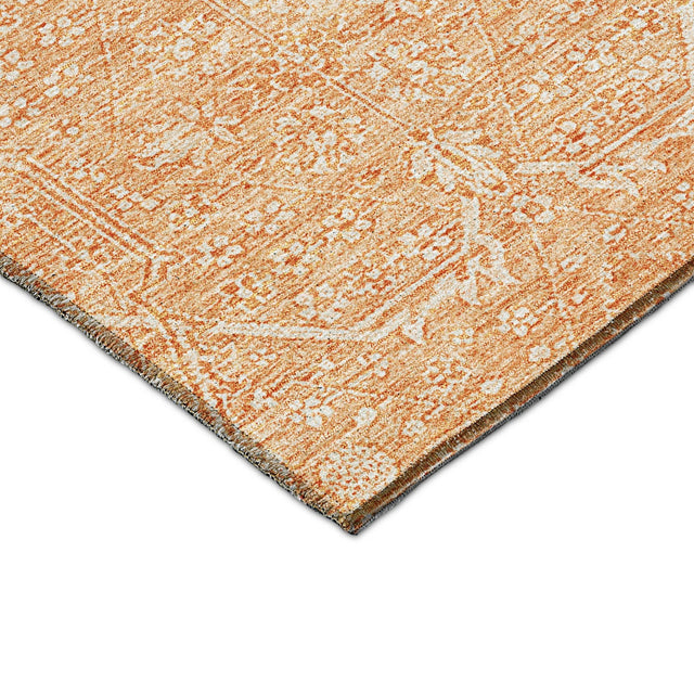 Dalyn Solace SL12 Salmon Rug corner detail